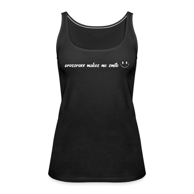 Frauen Premium Tank Top - Schwarz