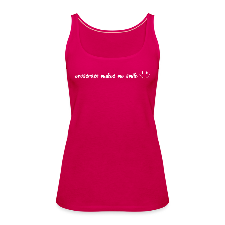 Frauen Premium Tank Top - dunkles Pink